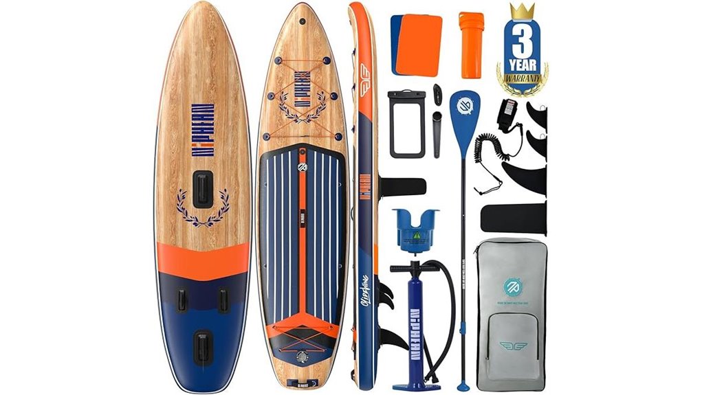 Best Travel-Friendly Inflatable Stand Up Paddleboards 7 niphean extra large inflatable