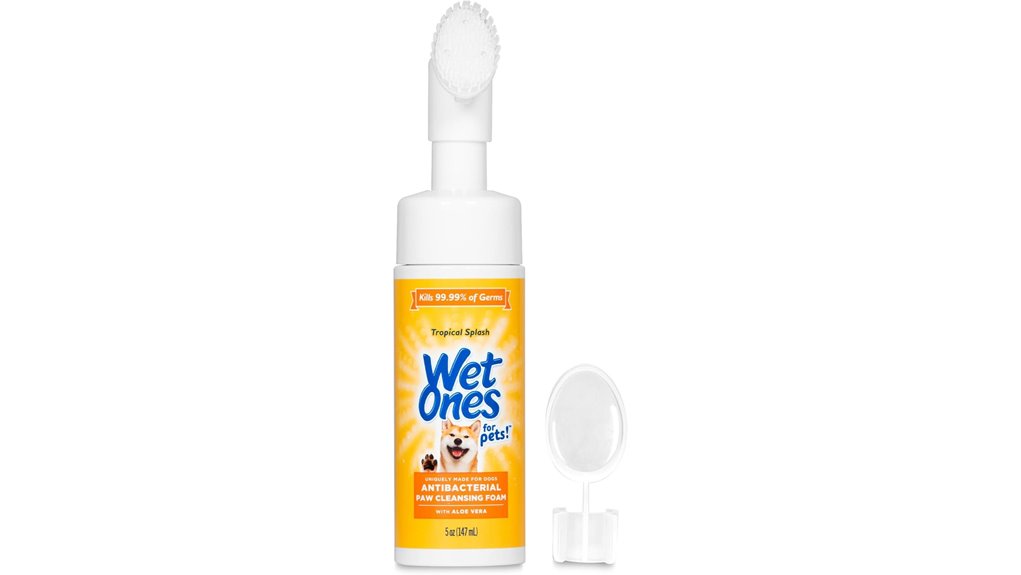 no rinse foaming paw cleaner