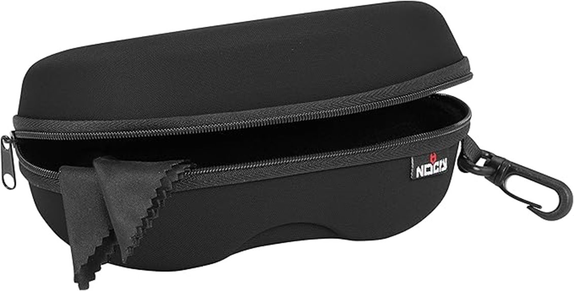 Sunglasses Cases That Protect Your Specs Without Extra Bulk 6 nocry hardshell velvet case