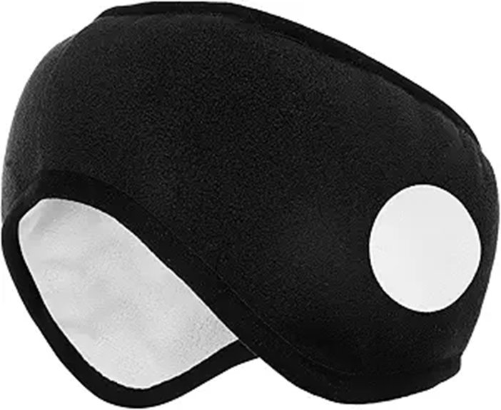 noise canceling adjustable fleece muffs