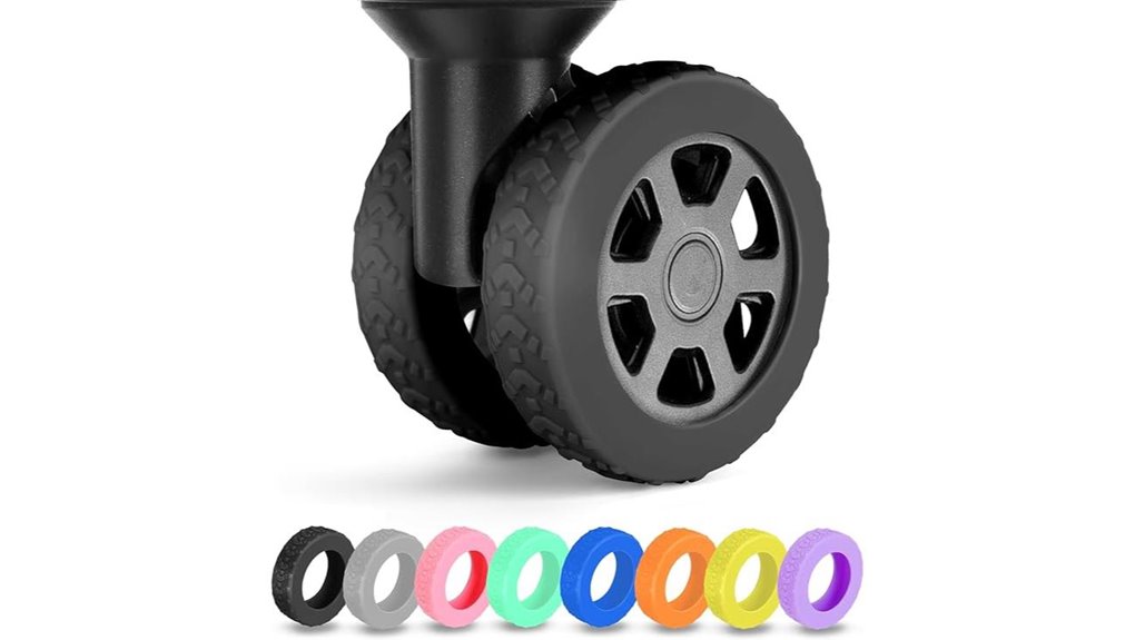 noise reducing black silicone covers