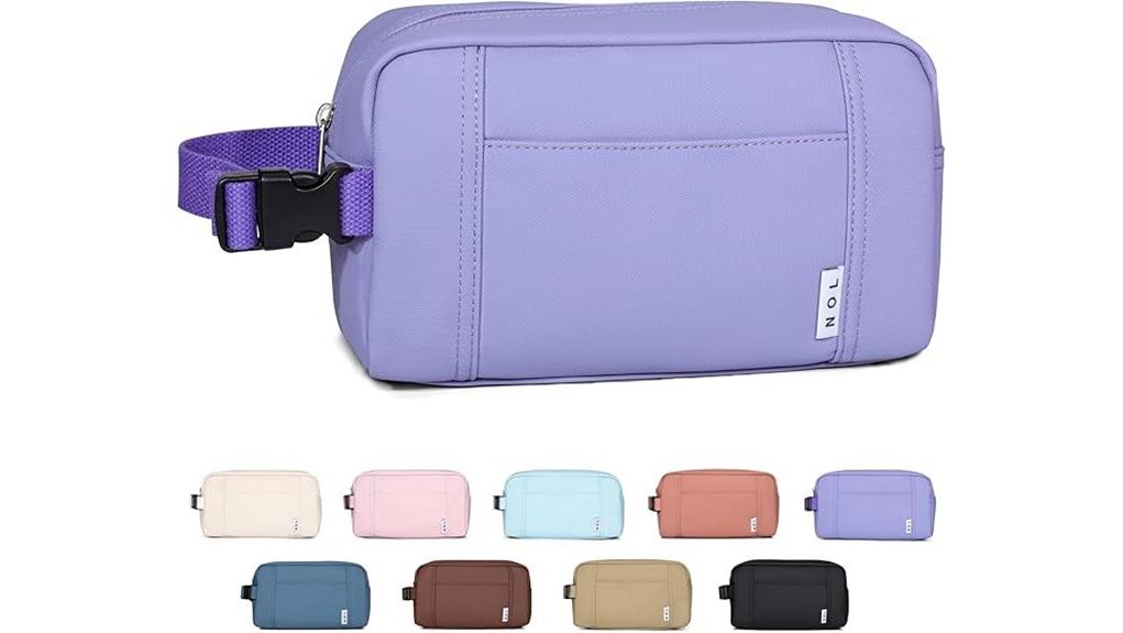 Must‑Have Makeup Bags with Easy‑Clean Liners (Spill Resistant) 8 nol nylon waterproof bag
