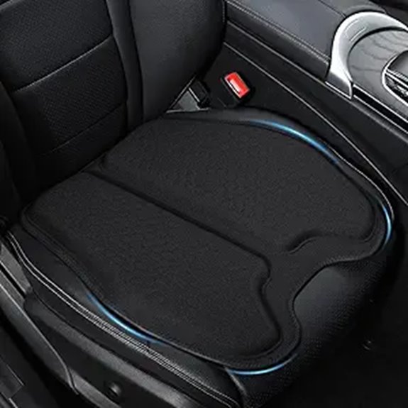 Anti‑Slip Seat Cushions for Train Travel (Thin Gel) for Steady Rides 3 non slip 1 inch sciatica cushion