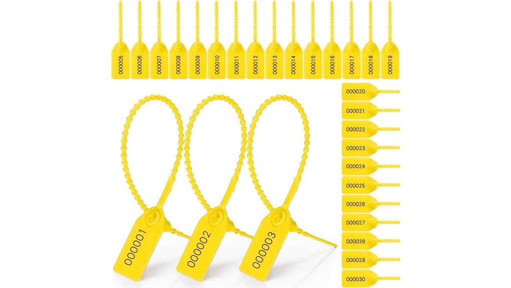 nuanchu yellow tamper ties