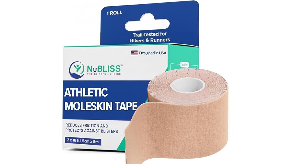 Blister Prevention Kits Tape & Pads Your City Breaks Will Love 7 nubliss moleskin blister tape