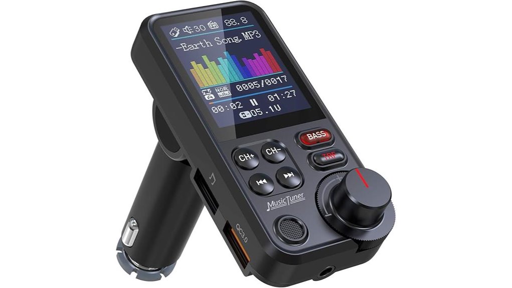 Bluetooth Audio Transmitter (Seat Screen) Brings Sound 6 nulaxy bluetooth microphone adapter