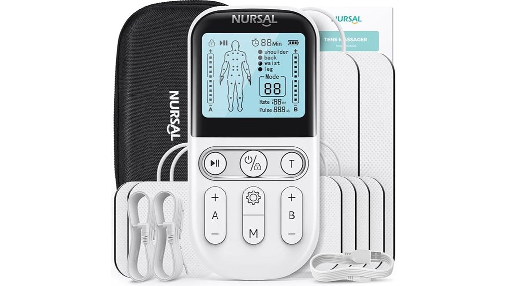 nursal dual channel 24 mode tens