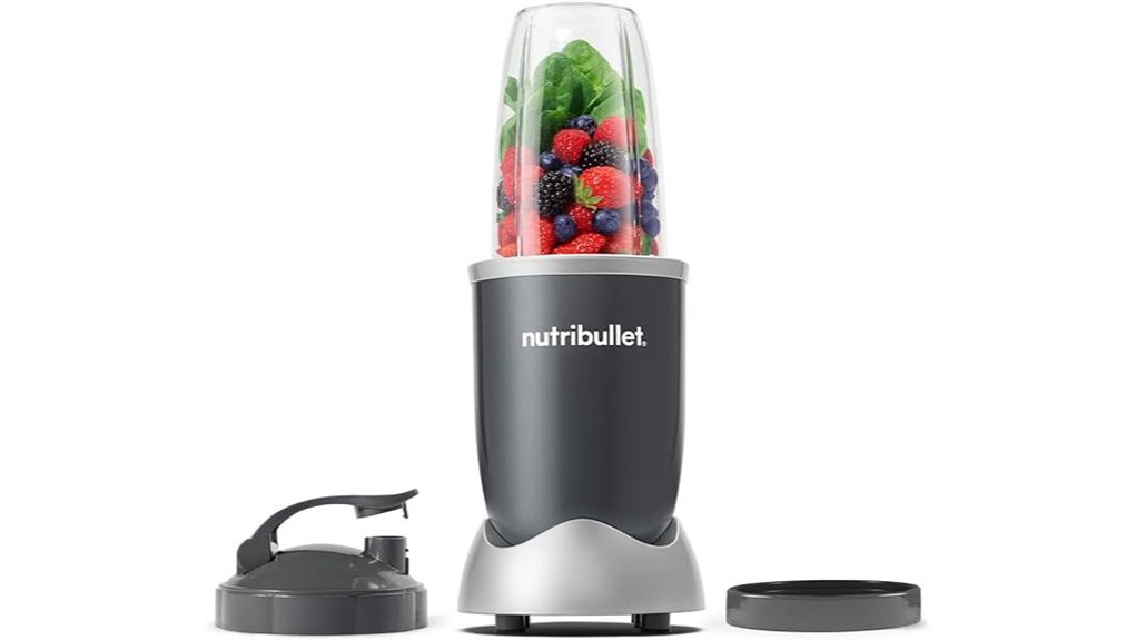 Personal-Size Blenders That Will Supercharge Your Smoothies 7 nutribullet 24oz gray blender