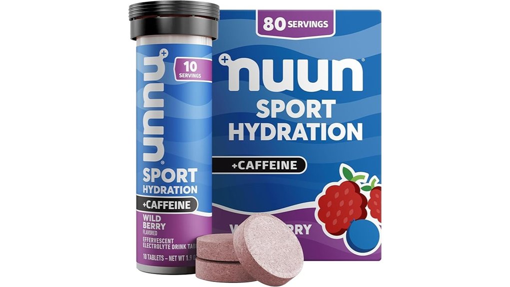 nuun wild berry electrolyte tabs