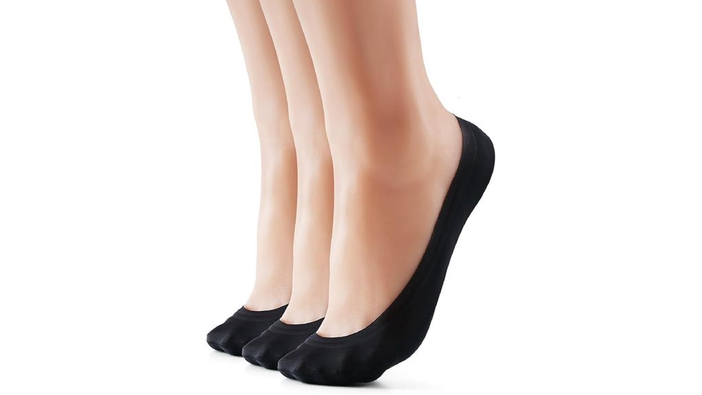 No-Show Socks That Don’t Slip (Travel Packs) SlipFree While You Go 13 nylon low cut no show socks