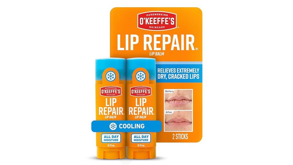 Best Lip Repair Balms (Overnight Treatment) 14 o keeffe cooling lip duo