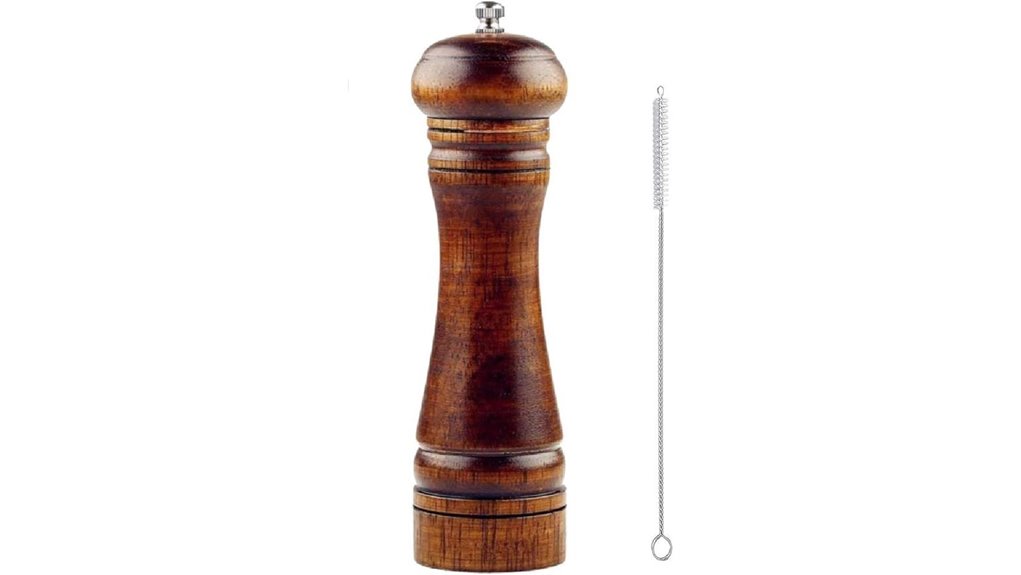 Pepper Mill Perfection: Must-Have Grinders for Every Kitchen 3 oak pepper salt grinder