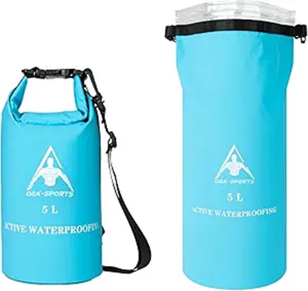 oak sports waterproof roll top bag