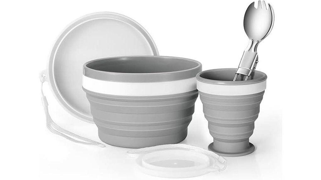 odoland collapsible silicone set