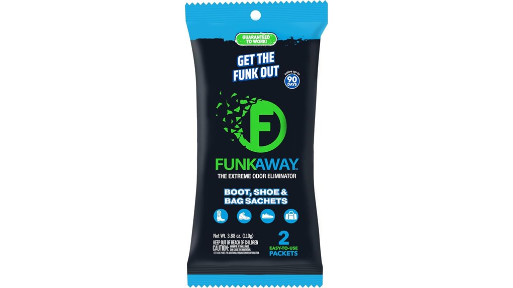 Odor-Control Bags for Hiking Boots: Freshen After Trip (Sealed) 1 odor eliminating boot shoe sachet