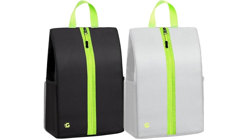 Travel Shoe Bags That Stay Fresh with Ventilation Designs 6 odor resistant travel soccer bags
