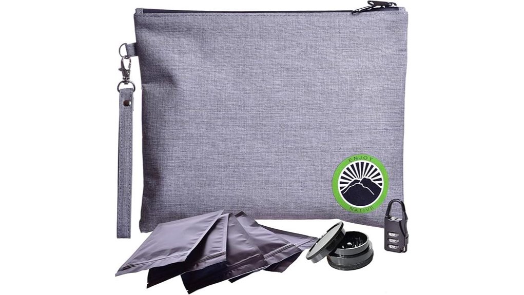Odor-Proof Food Storage Bags for Travel That Keep Smell Out 12 odor resistant zippered lock box