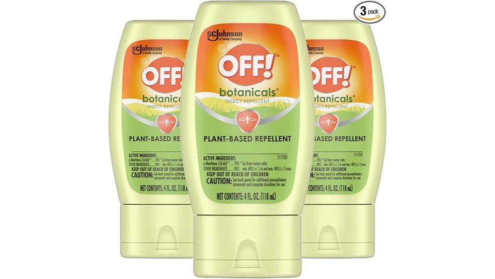 Top-Rated Insect Repellent Lotions for Travel—No Aerosol 12 off botanical repellent pack