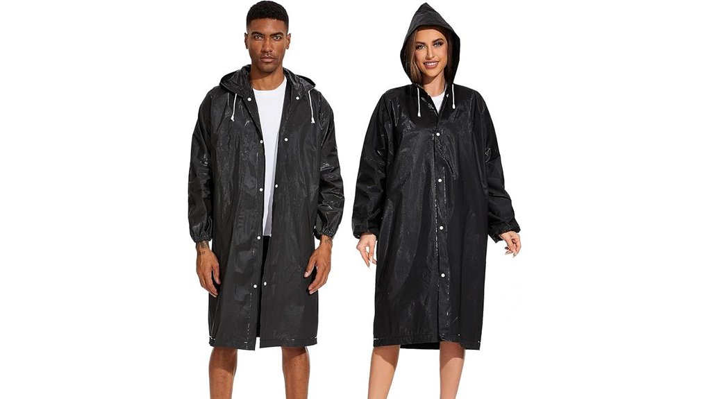 offitecture dual hooded ponchos