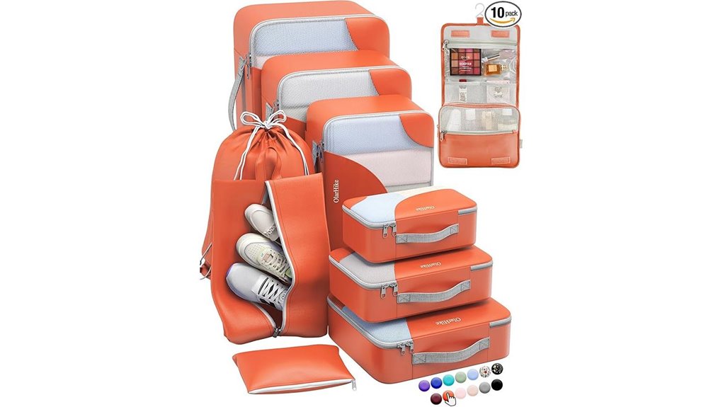 olarhike orange 10 pack cubes