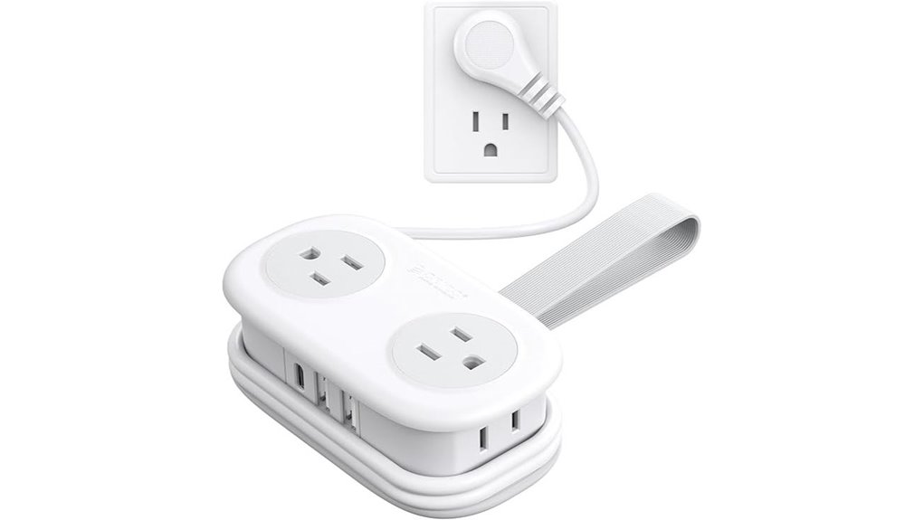 Compact Travel Power Strips (More Outlets) Power Your Trips 1 orico compact 4 outlet usb c