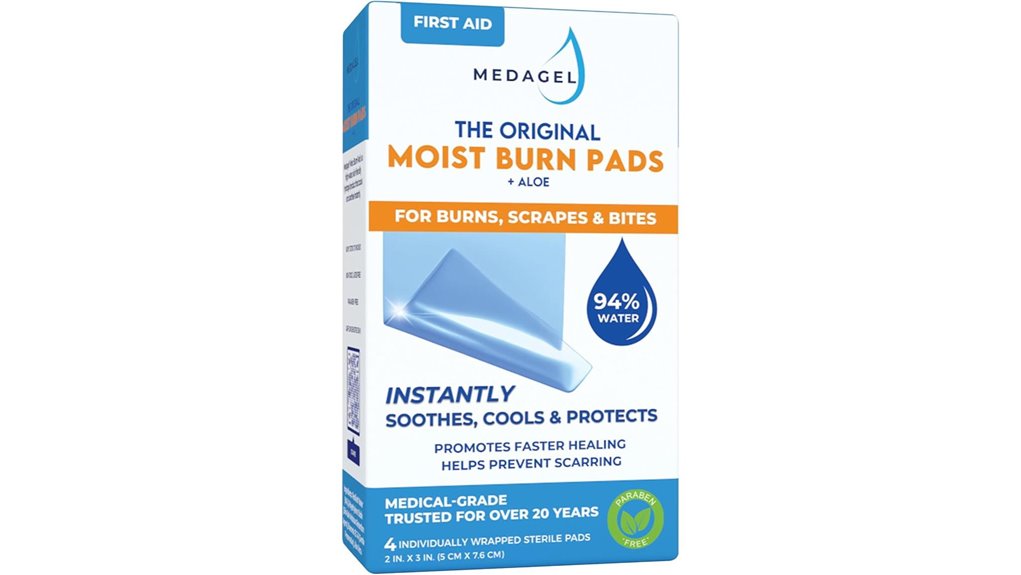 Top Sunburn Relief Patches for Travelers' Quick Spot Care 1 original hydrogel moist burn pad