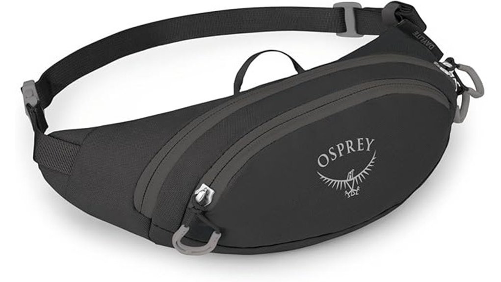 osprey mini waist belt shoulder