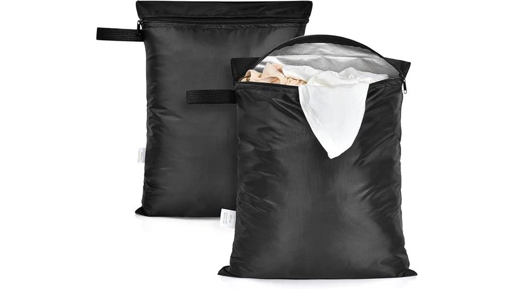 Wet Bags for Swimwear (Odor Control, no leaks): Leakproof 3 otraki 12x16 wet bags