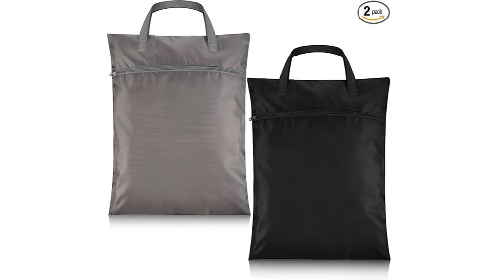 oudain 2 pack waterproof travel