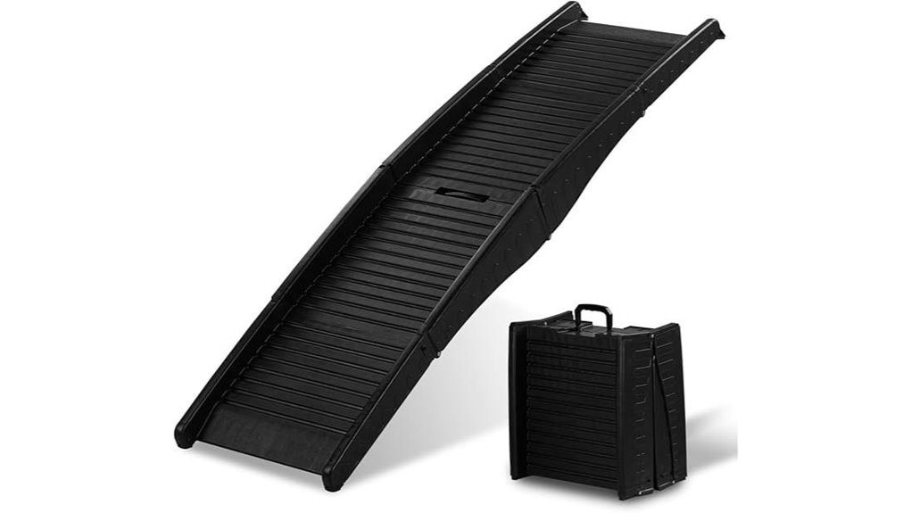 Foldable Pet Ramps for Car Travel Keep Your Furry Friend Safe 8 outvita large dog ramp
