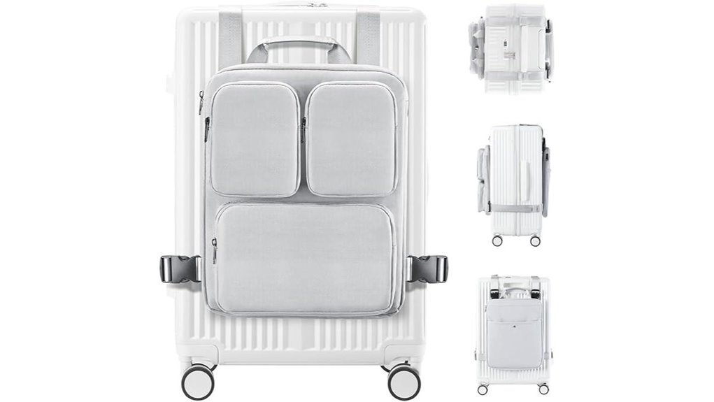 Top Suitcase Organizers for Hotel‑Hopping Split‑Stay Trips 14 over luggage adjustable harness