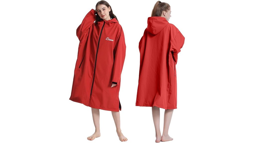 Best Packable Swim Parkas for Cold-Water Escapes 11 oversized waterproof fleece parka