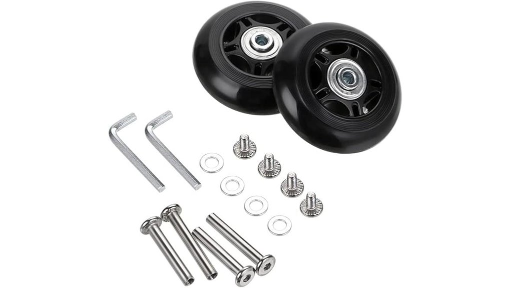Replacement Luggage Wheels To Keep Your Bags Rolling 7 ownmy 70mm luggage wheels