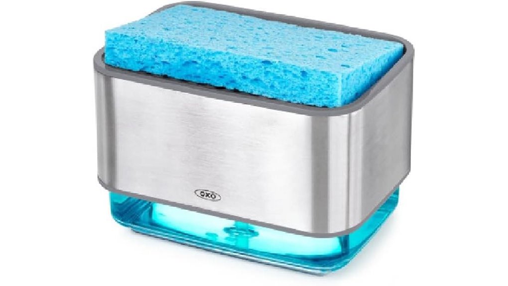 Best Dish Soap Dispenser With Sponge Holder 5 oxo soap dispenser holder