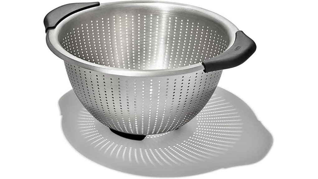 oxo stainless 5 qt colander