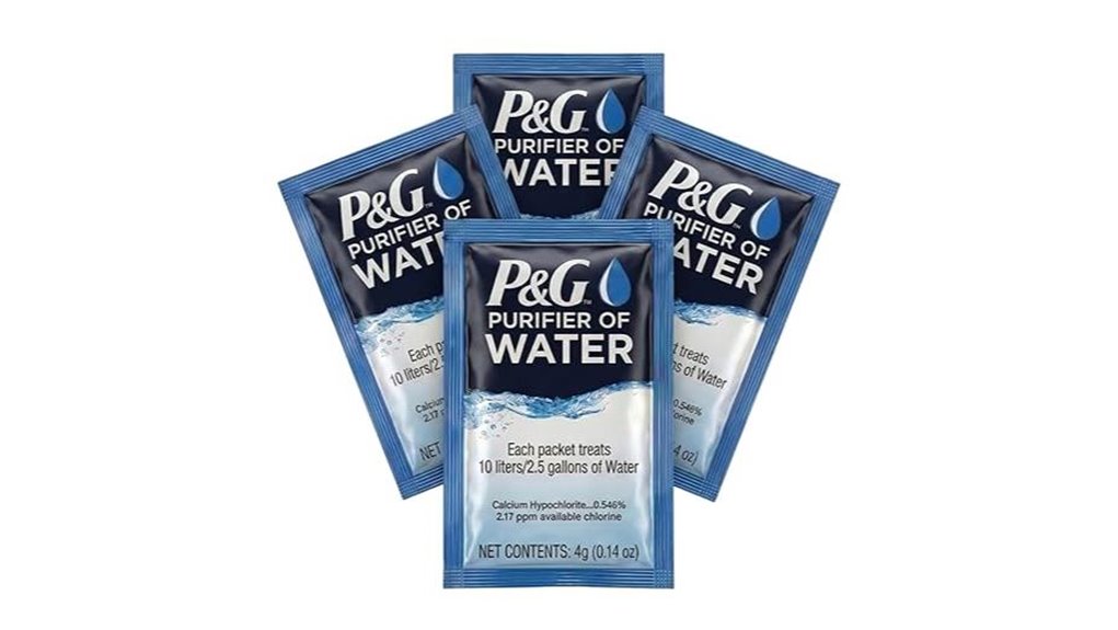 Top Purification Tablets for Travel (Compact Backup) 8 p g 4 pack water filters