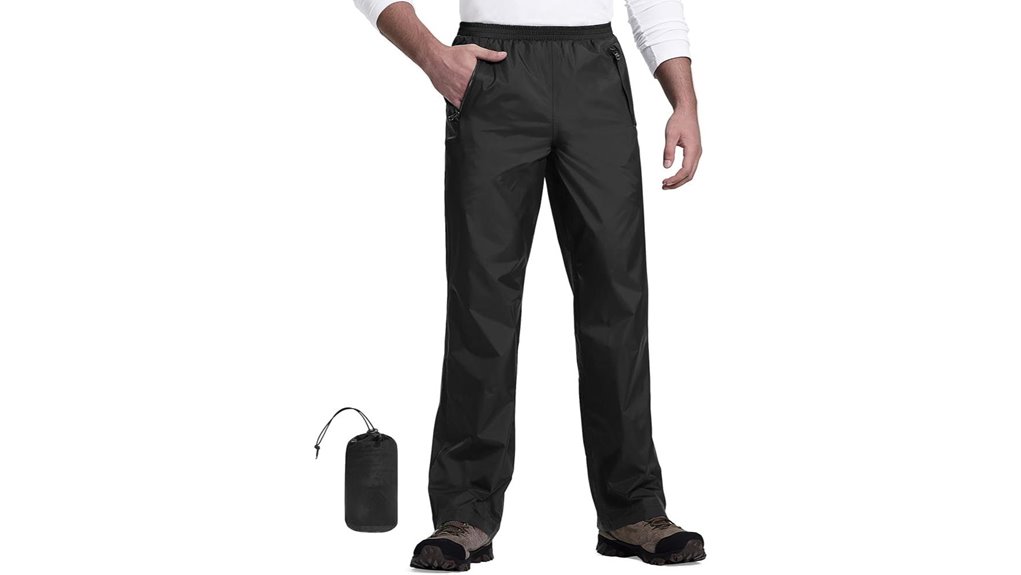 packable lightweight waterproof rainpants