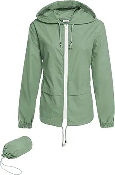 Packable Windbreakers That Keep You Dry Over Oceans 2 packable lightweight women s raincoat
