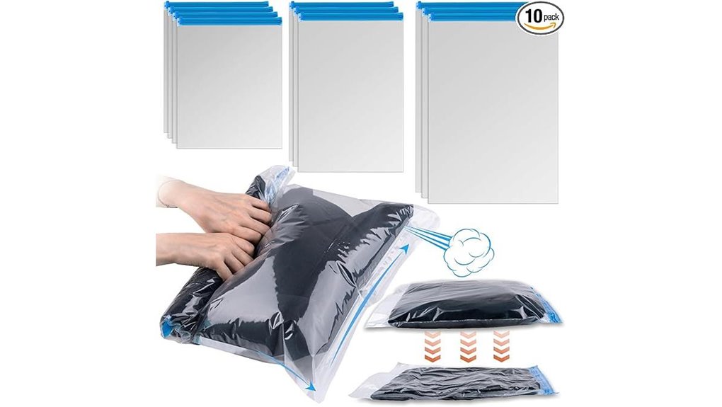 Simple Compression Bags That Keep Bulky Clothes Neat 4 packable travel compression bags