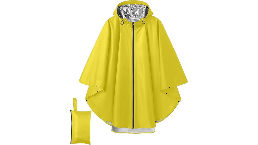 Packable Ponchos Every Traveler Needs—Say Goodbye to Plastic 12 packable waterproof hooded raincoat