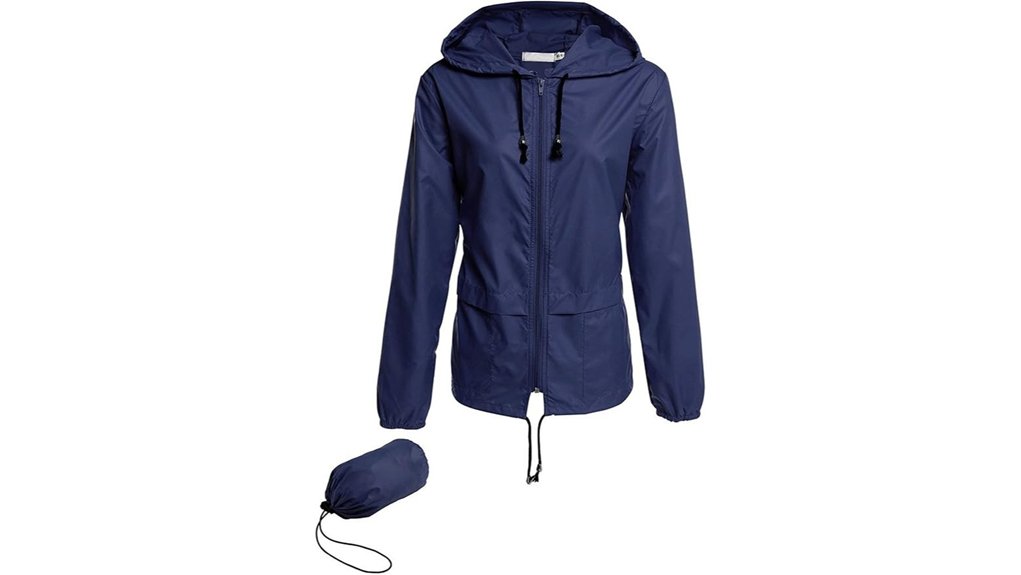 Packable Windbreakers That Keep You Dry Over Oceans 3 packable waterproof hooded raincoat