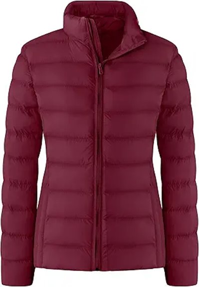 packable windproof lightweight puffer