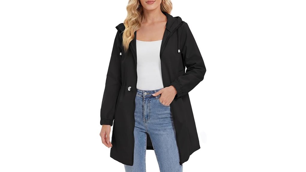 packable women waterproof hooded