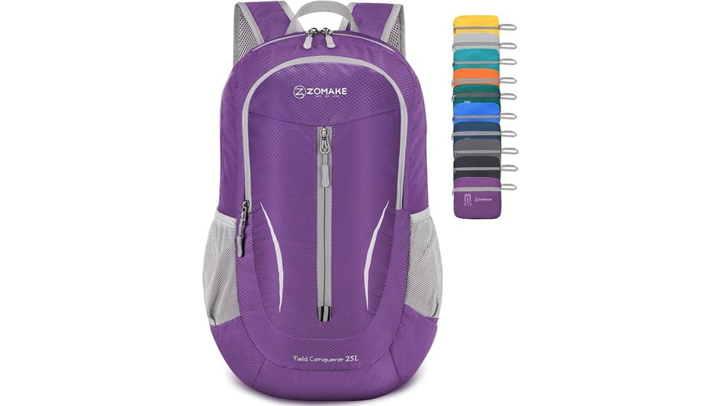 Personal-Item Backpacks with Soft Sides for Tight Sizers 9 packable zomake 25l backpack