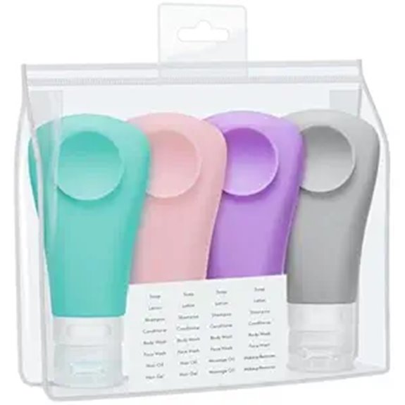 Best Travel Containers for Sunscreen: Wide‑Mouth & Mess‑Free 14 packism tsa 5 pack bottles
