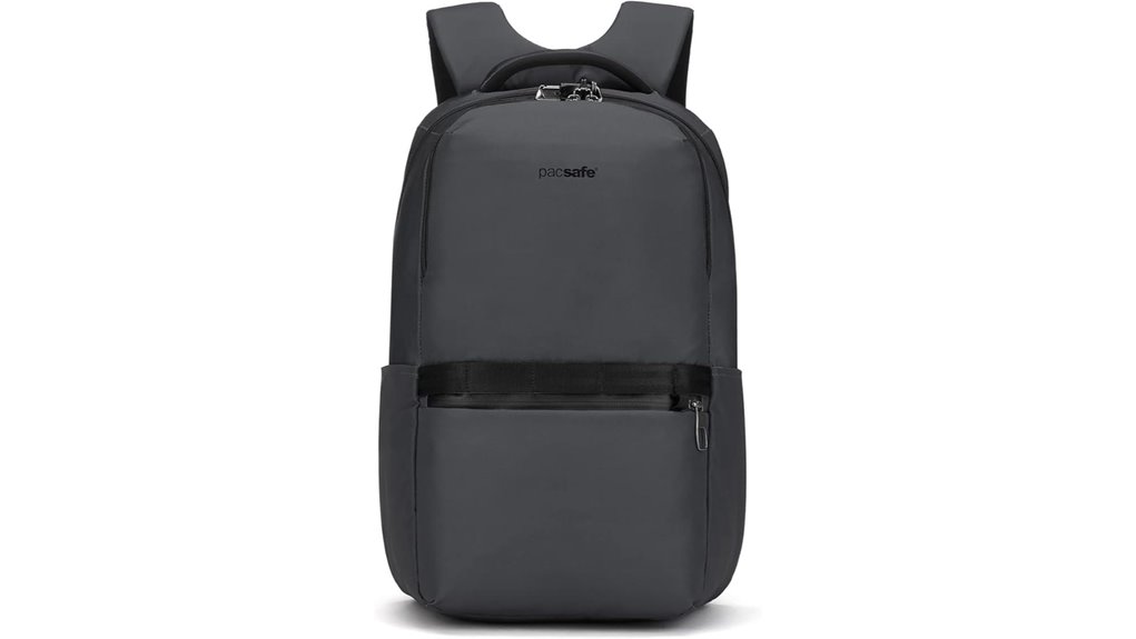 pacsafe 25l anti theft backpack