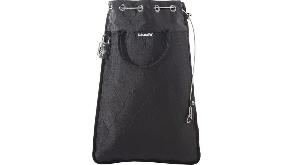 Portable Safes for Beach & Hostel Use Keep Your Gear Safe 15 pacsafe black travelsafe 12l