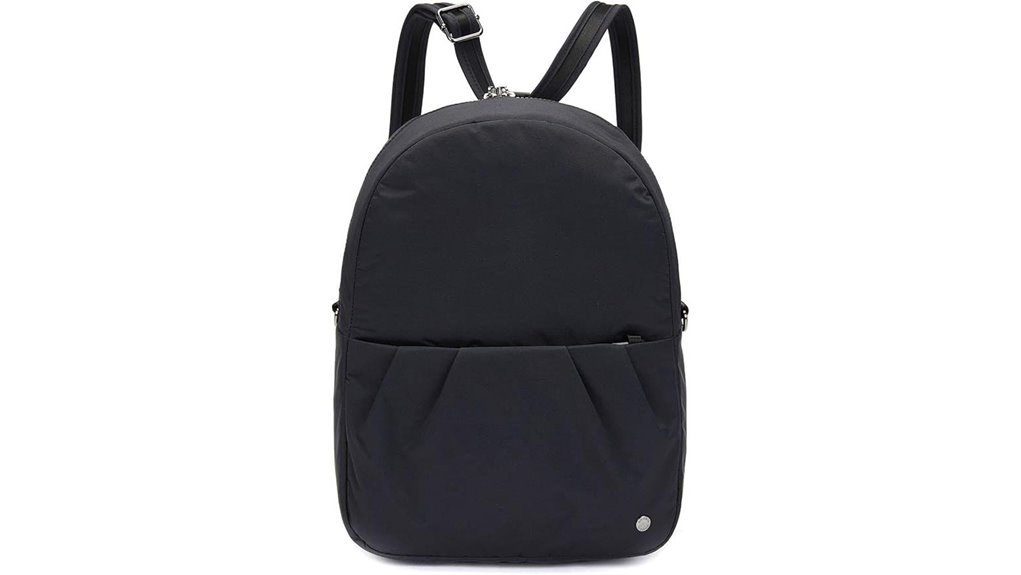 Slash-Proof Backpacks That City Hunters Fear 13 pacsafe citysafe cx black
