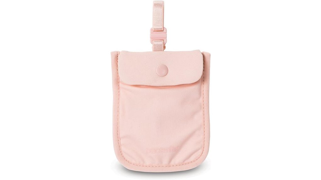 Best Bra Stash Pouches for Cash & Cards to Keep Things Tidy 4 pacsafe coversafe s25 pouch