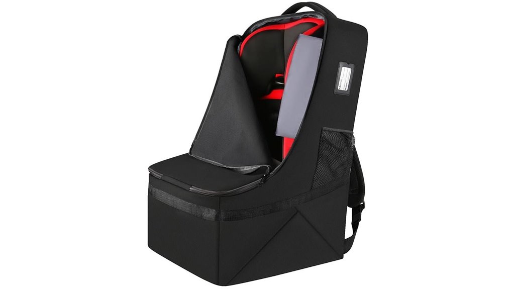 Padded Car Seat Travel Bags That Guard Your Kids on Flights 9 padded airplane car seat